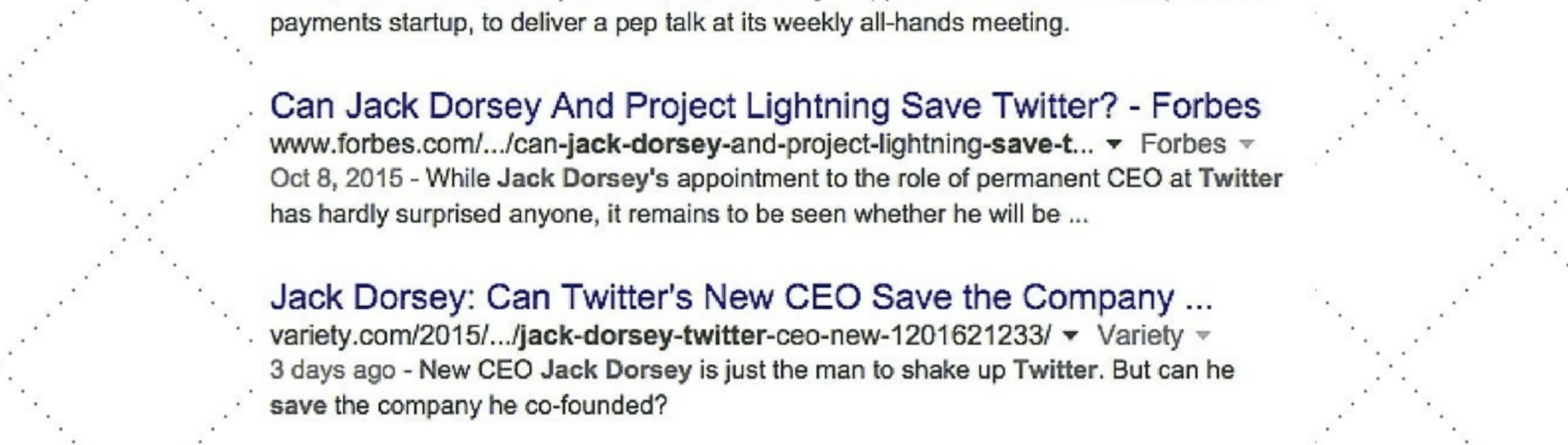 Hey, Jack Dorsey? We Have Some Thoughts featured image